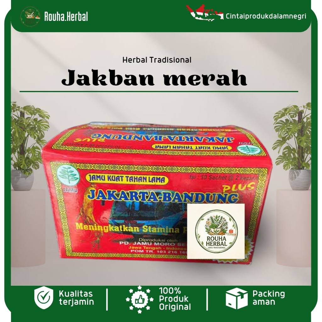 jakban merah herbal tradisional best seller
