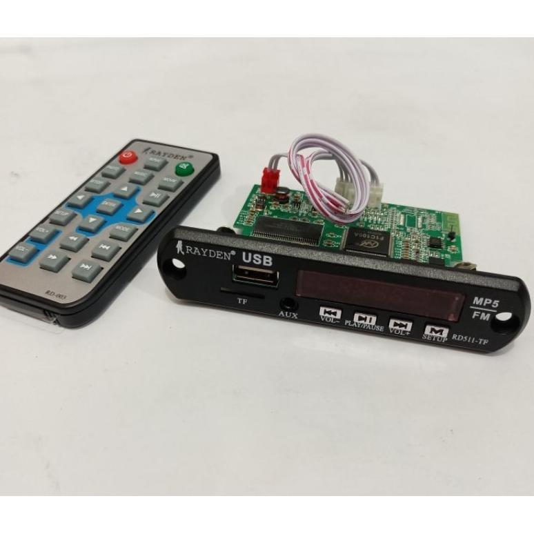 KIT MODUL 12 VOLT USB MMC MP3 DIGITAL  PLAYER MP4,MP5, FM RADIO