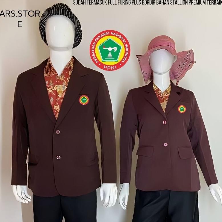 Best Seller Setelan Jas Blazer Ppni Pria & Wanita/Jas Blazer Ppni Pria/Jas Blazer Ppni Wanita Rok&Ce