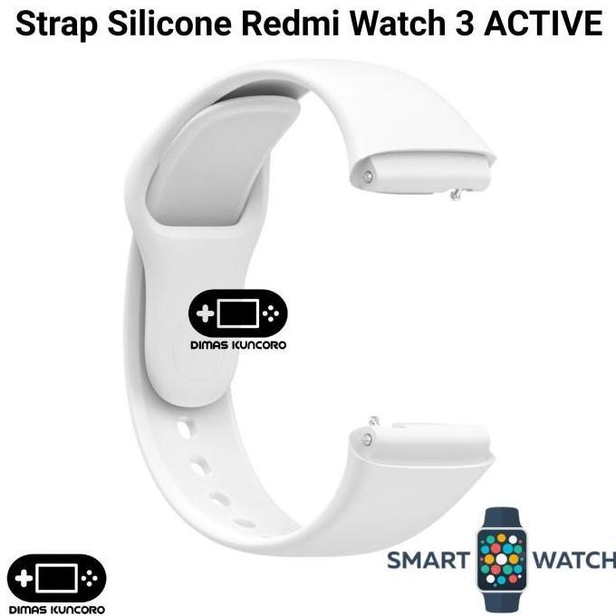 Strap Silicone Redmi Watch 3 ACTIVE silicon tali jam xiaomi smartwatch watch 3 active