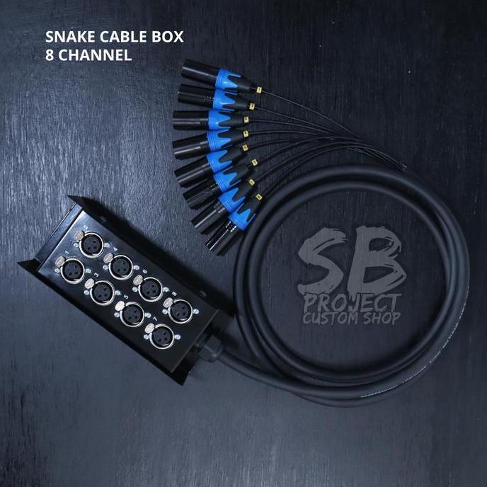 KABEL SNAKE 8 CHANNEL BOX