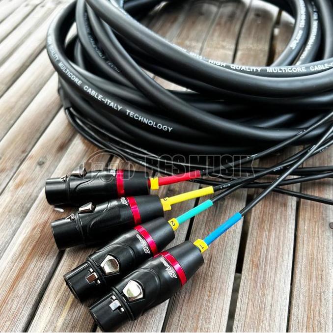 Kabel Snake SPL AUDIO 4chanel ORIGINAL - Kabel Snake SPL Audio 4ch CSA04