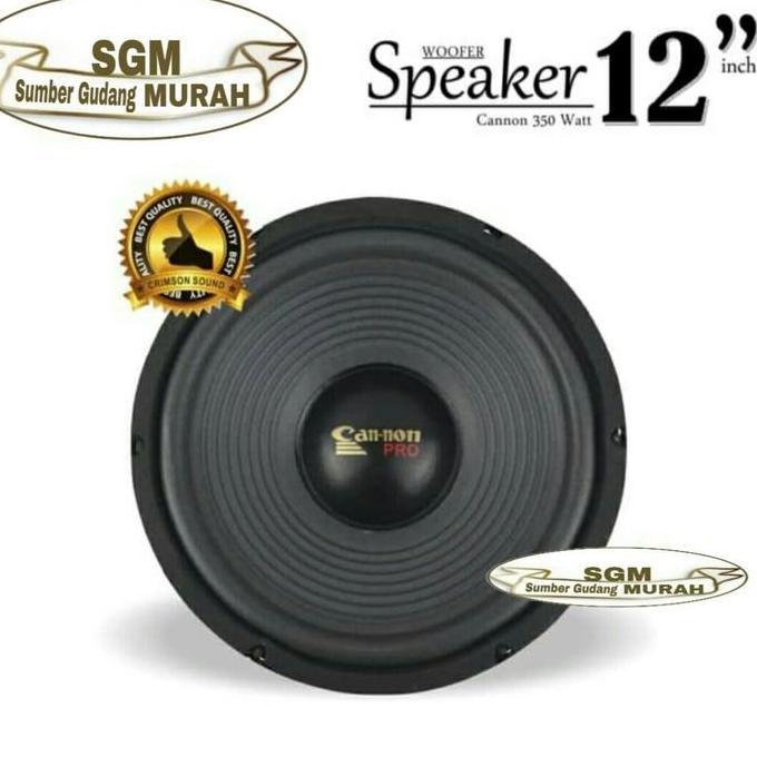 SPEAKER CANON 12 INCH WOOFER ORIGINAL 350 WATT