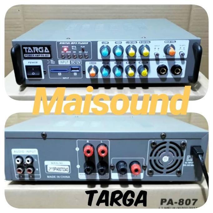 AMPLI TARGA PA 807 AMPLIFIER TARGA PA807