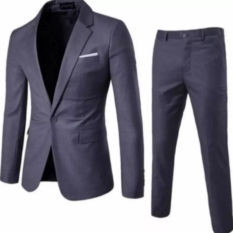 Diskon Setelan Jas Formal Pria 2In1, 3In1 Maroon Custom/Jas Blazer Pria Slimfit Maron /Vest Formal J
