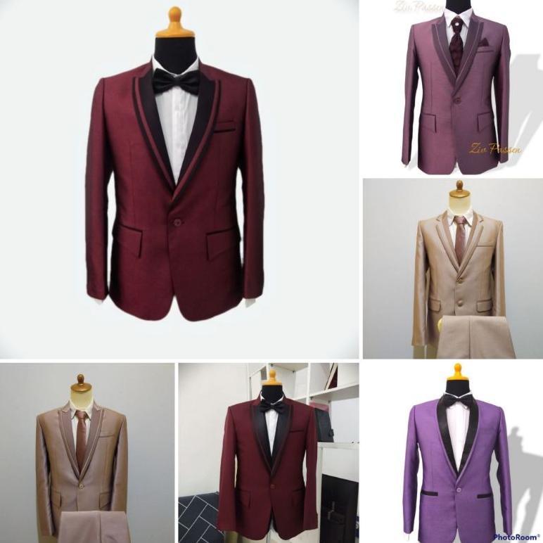 Diskon Jas Dan Celana Pengantin Pria Jas Wedding Semiwol Kilap