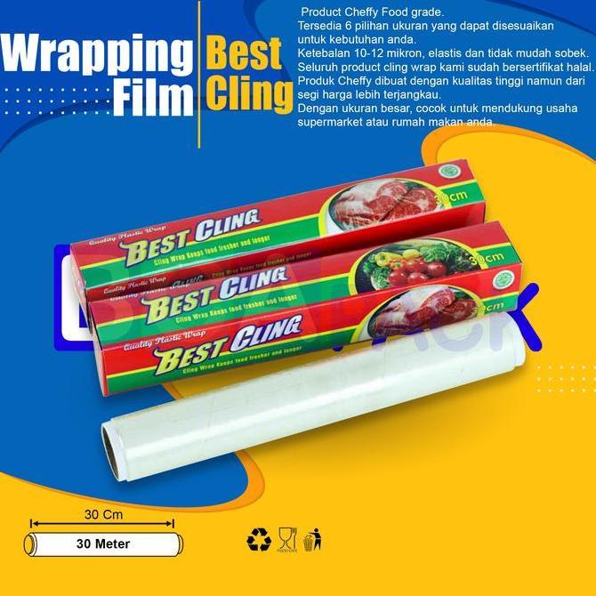 (Best) Best Cling 30cm x 30meter Wrapping Roll