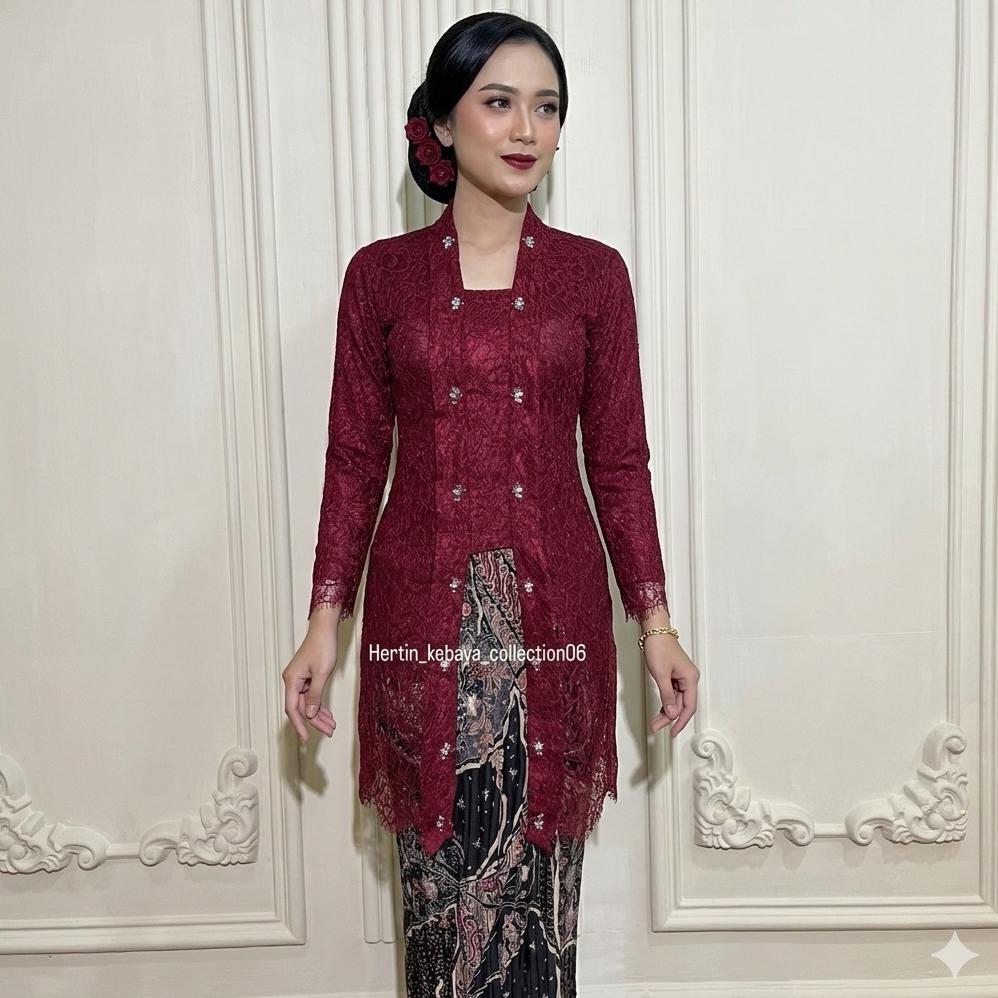 Diskon Kebaya Kutu Baru Modern / Kutu Baru Tunik / Kebaya Tunik / Kebaya Brukat