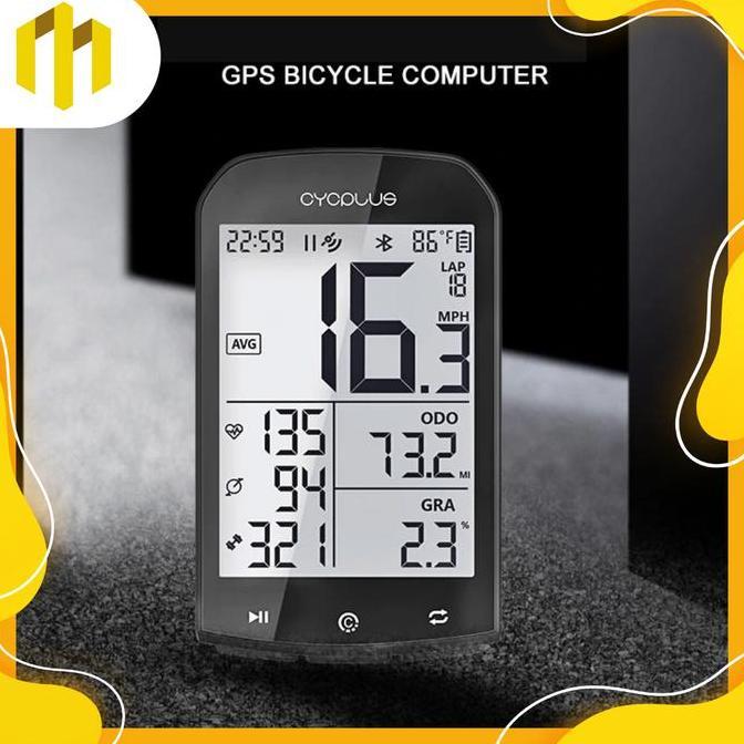 CYCPLUS M1 GPS Cyclocomp Speedometer Odometer XOSS app Strava connect