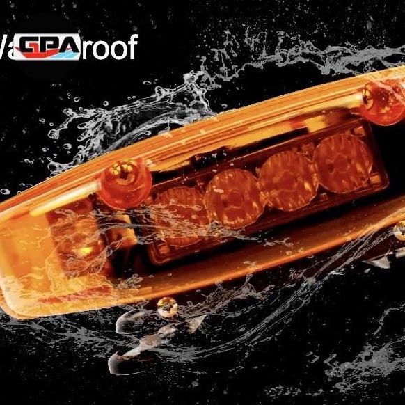 PROMO LED Strobo Rotator MINI Magnet Federal Snal 6 x 4 mata