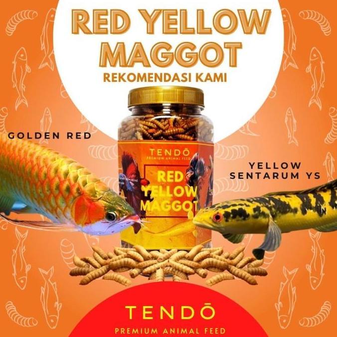 Fisher- Maggot Bsf Maggot Kering Pakan Makanan Ikan Koi Predator Tendo