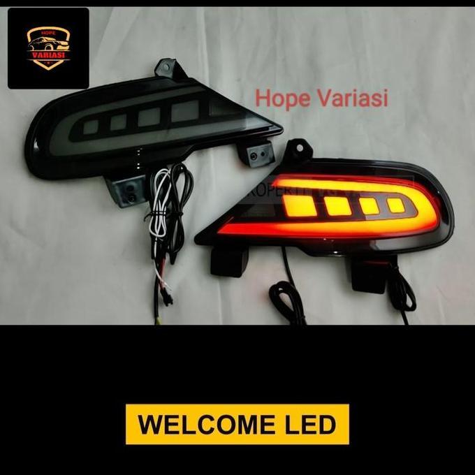 Led Bumper Pajero 4fungsi 2009 2010 2011 2012 2013 2014 2015 Reflektor Pajero lama
