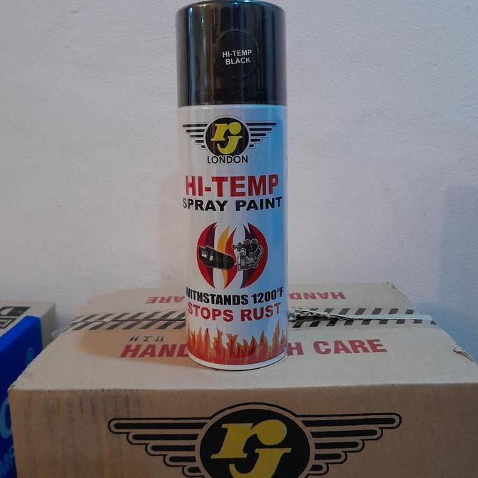 Rj Spray Hi Temp Black 400Cc