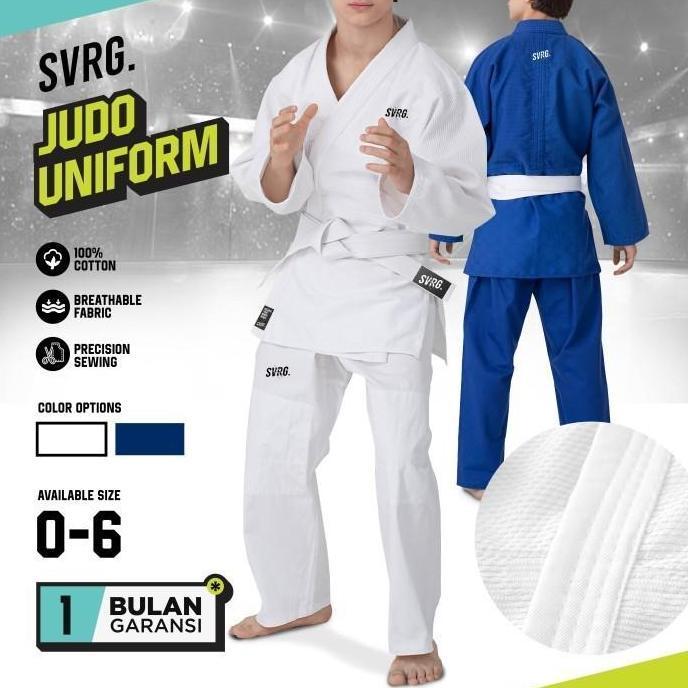 SVRG Gi Judo Pakaian Judogi - Baju Keikogi - Baju Judo Satu Set | Uni
