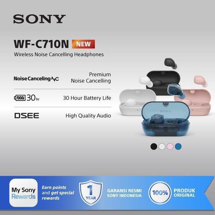 SONY WF-C710N / WFC710N / WF C 710N / WF C 710 N ANC TWS Truly Wireless Noise-Canceling Earbuds