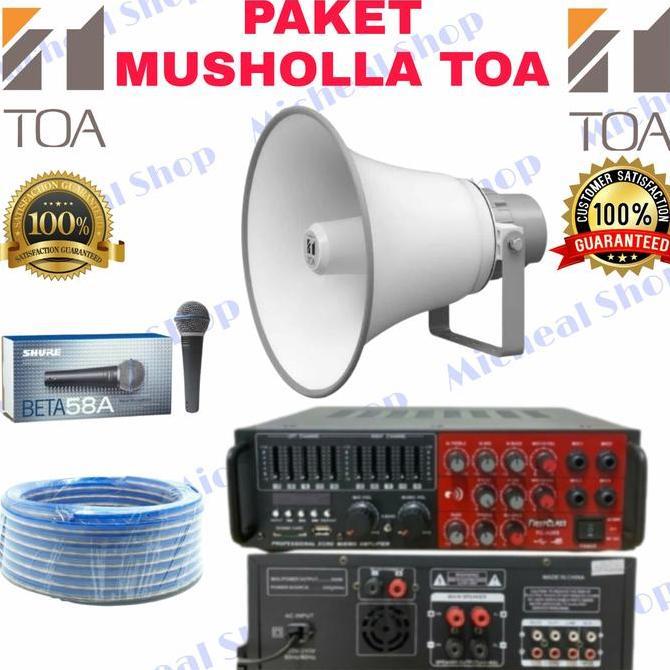 Paket sound system Toa masjid paket sound musholla Toa outdoor
