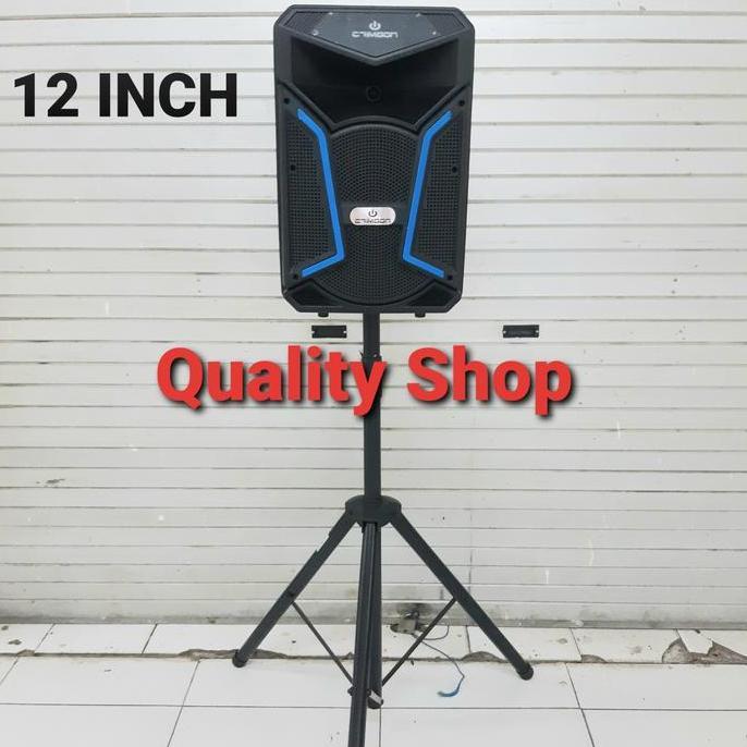SPEAKER PORTABLE WIRELESS CRIMSON 12 INCH PLUS STEN