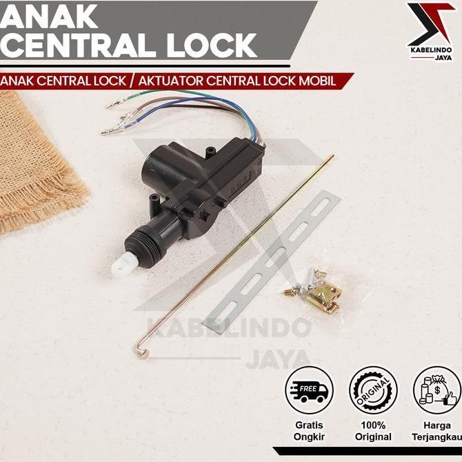 Anak Central Lock 5 Kabel Central Lock Pintu Mobil Universal