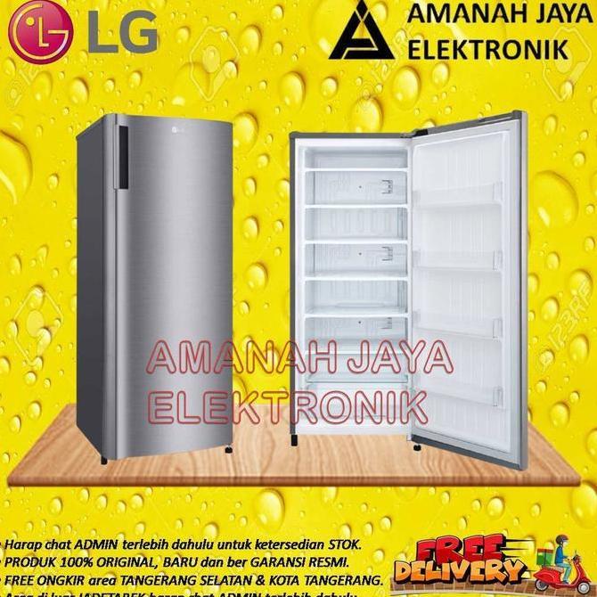 (Best) PROMO LG GN-IN304SL FREEZER 6 RAK | FREEZER LG | GNIN304SL | SILVER
