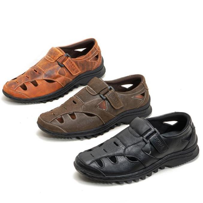 Scarpa- Sepatu Sandal Pria Kulit Sendal Fordza Dp.3