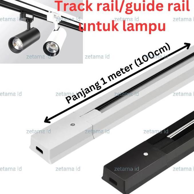 Lig- Rel Lampu Plafon Track Lht / Rel Lampu 1 Meter