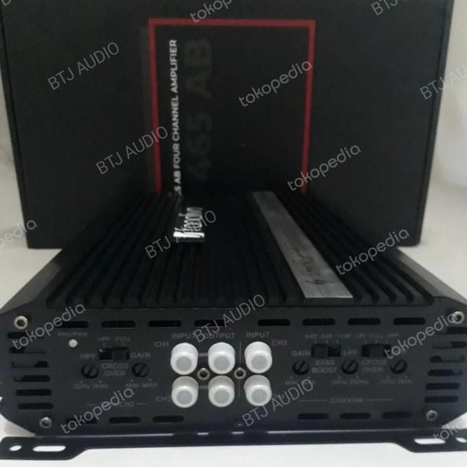 Promo POWER 4CH VOX FONALIVO F 465 AB by VOX RESEARCH Diskon