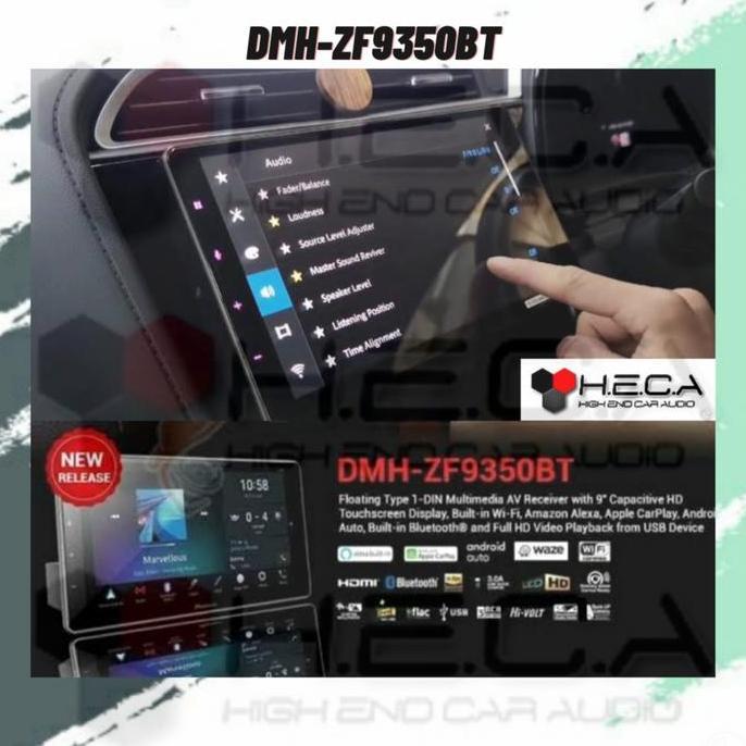 Promo Pioneer DMH-ZF9350BT Floating Head Unit 9" Inch Single Din + Camera Diskon