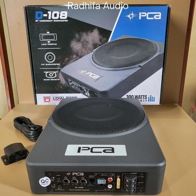 Promo Subwoofer Kolong PCA D-108 Sub Kolong 10 inch PCA Diskon