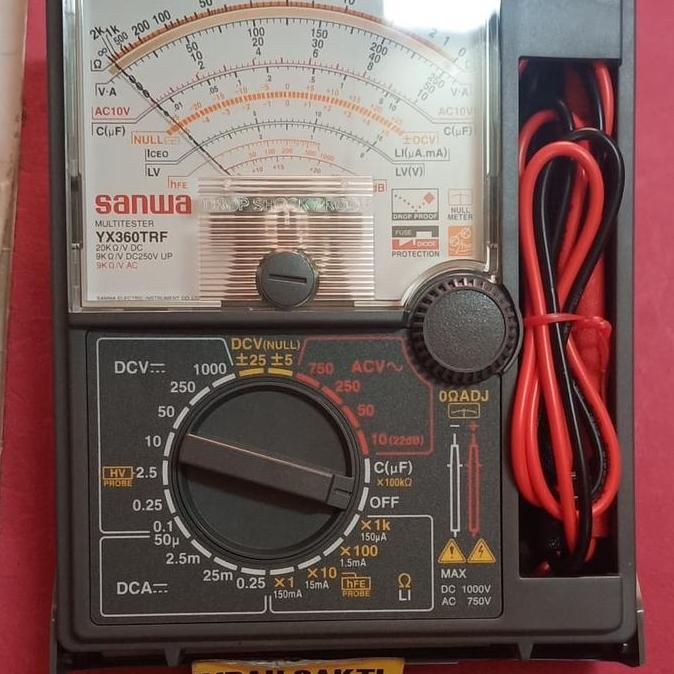 TERBARU - Sanwa YX360TRF Multitester analog - analog multitester