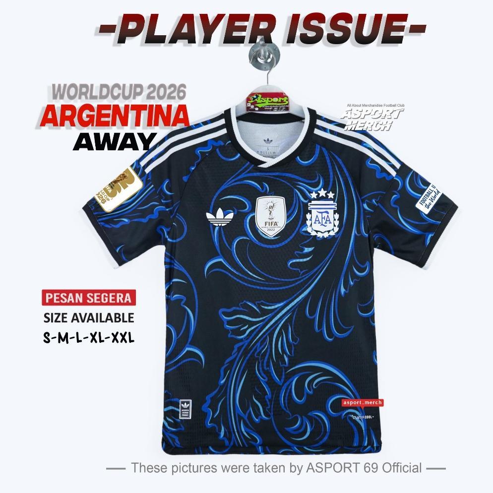 JERSEY PLAYER ISSUE ARGENTINA AWAY 2026 WORLD CUP PI ARGENTINA AWAY 26 PILDUN