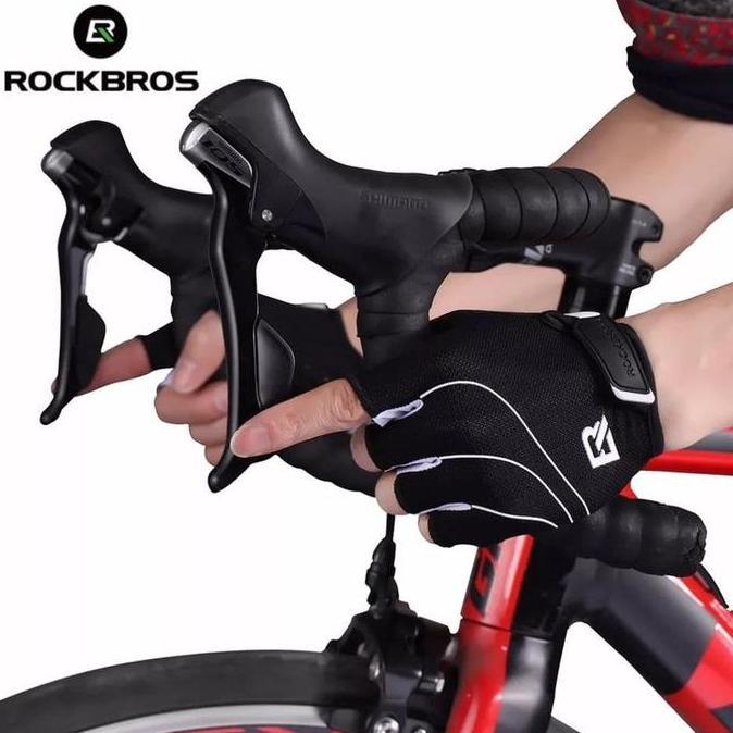 Sarung Tangan Half Finger Rockbros S107 ~ Half Finger Bike Glove