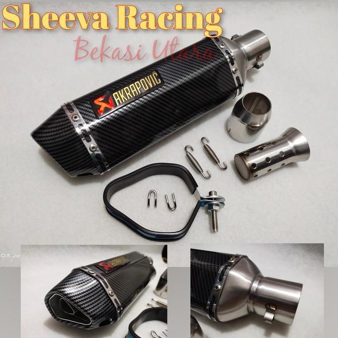 knalpot Racing Akrapovic import Taiwan Knalpot racing import