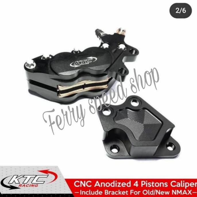 Caliper rem depan ktc 4p crm Nmax / Caliper ktc racing Nmax new & old