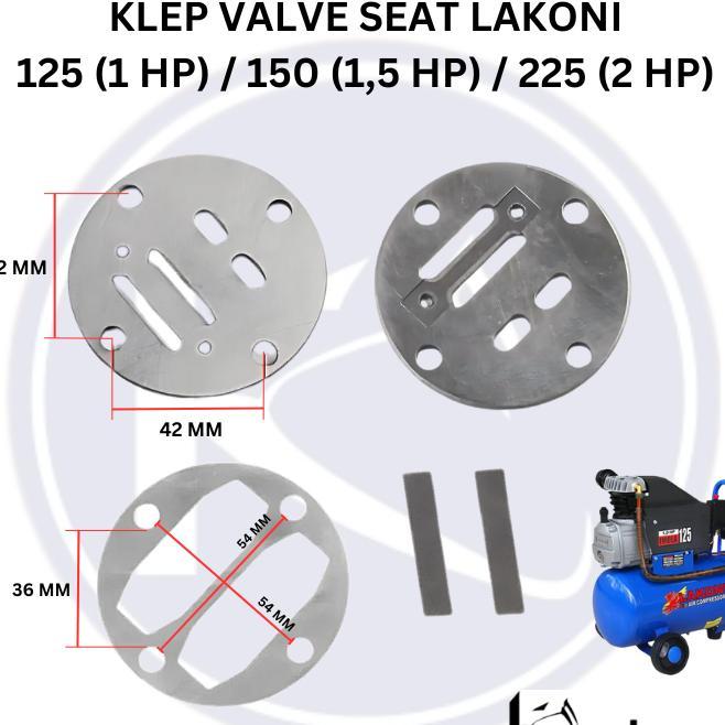 Klep Valve Assy Seat Kompresor Angin Lakoni Imola 125 150 225