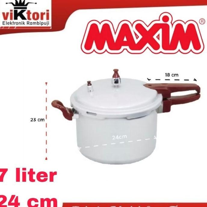 Presto Maxim 7 Liter / Presto Maxim 24Cm / Panci Presto Maxim 7Liter / Presto Daging / Pressure Cook