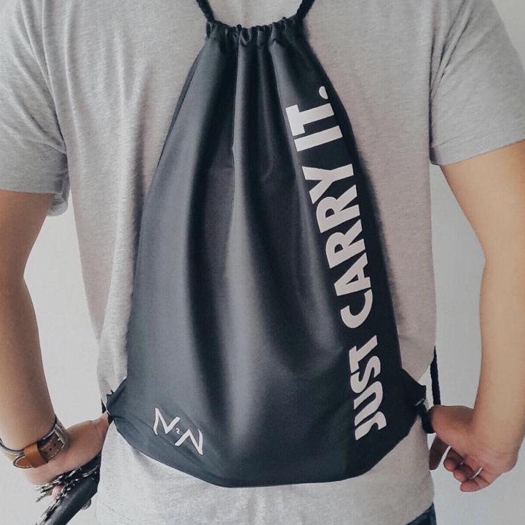 [Bisa Cod] Tas Serut String Bag Waterproof Original Distro Tas Ransel Travel Nike Anti Air Pria Wani