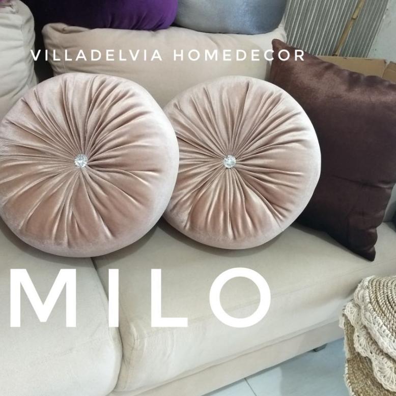 Bantal Bulat/Bantal Sofa Bulat/Bantal Sofa/Bantal Labu/Bantal Kursi/Bantal Maroko