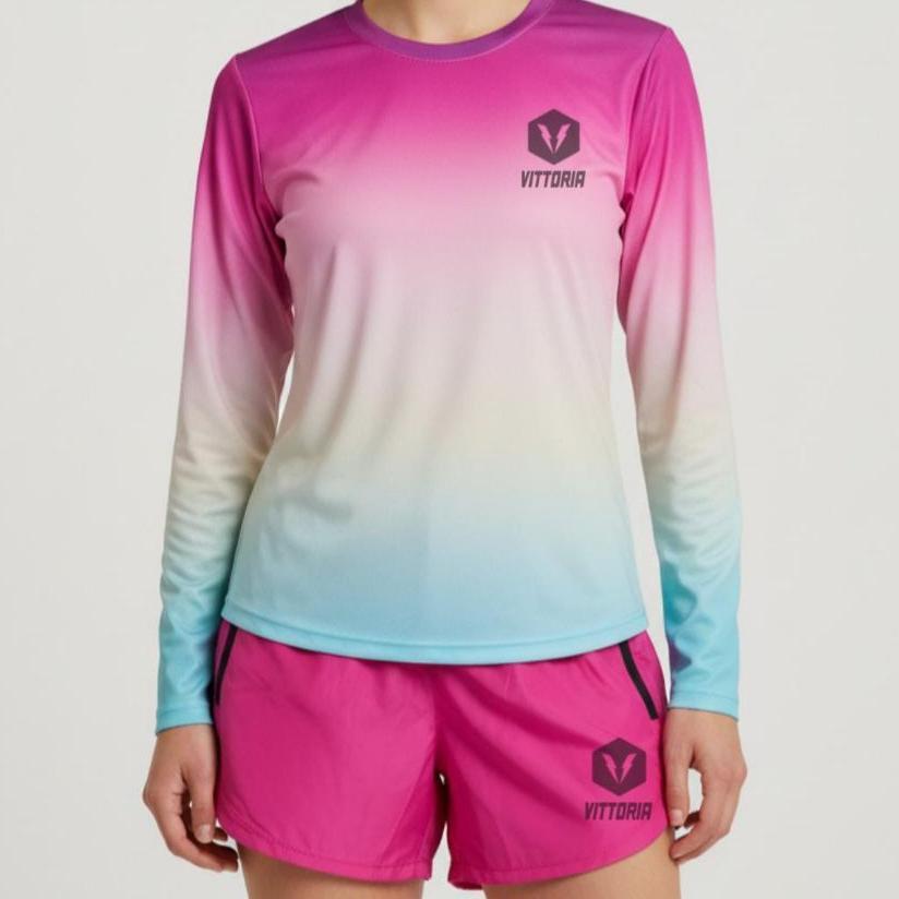 Kaos Jersey Runing Wanita Joging Olahraga