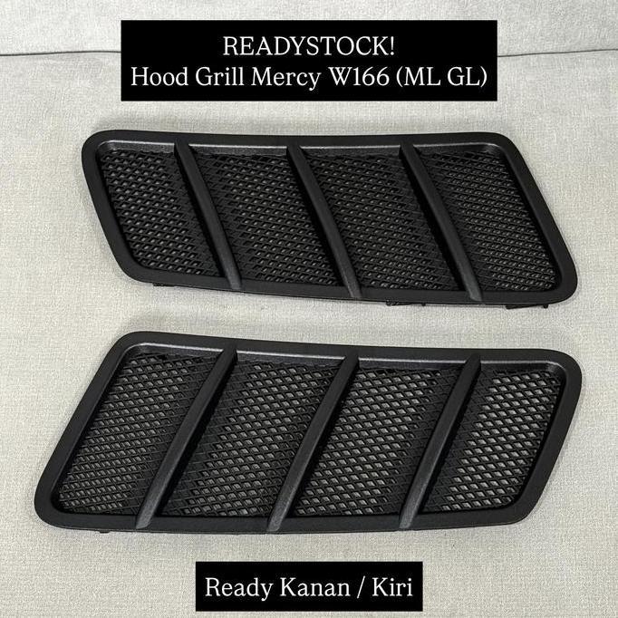 Grill Kap Mesin Hood Grill Mercy W166 Ml Gl Gle Gls Grille Cover Kanan Kiri W292 Sepasang Ml350 Ml40