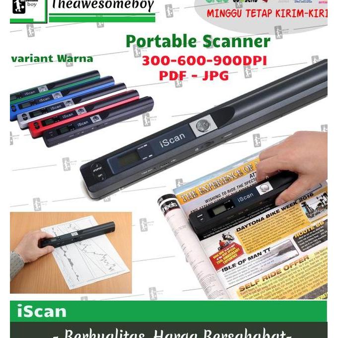 Portable Scanner Skypix Tsn 415 Handyscan A4 Photo Scan Tsn415 Psn915
