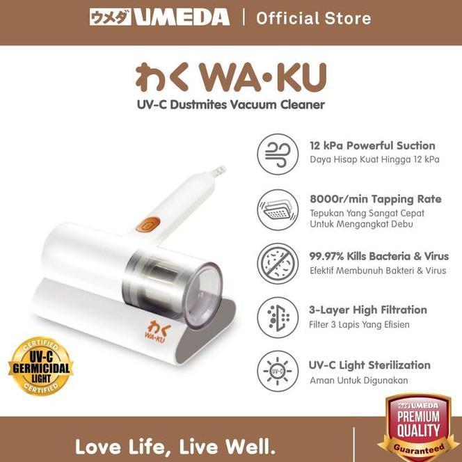 Umeda Waku Uvc Dustmite Vacuum Cleaner Vacum Tungau