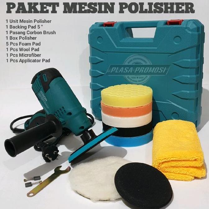 Limpeza - Mesin Poles Rotary Paket Dengan Busa Poles Tinggal Pakai