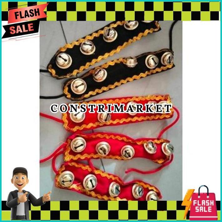 KLINTING GONGSENG Klintingan Gongseng Jaranan Kuda Kepang Gelang Kaki / klinting kaki tari jaranan