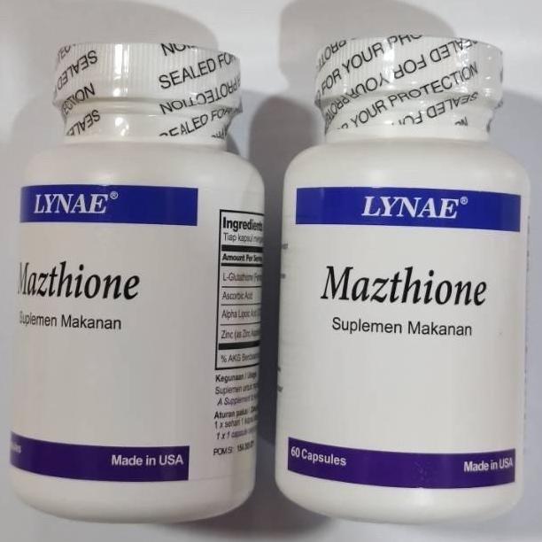 Suplemen pemutih whitening isi 60 kapsul bersegel - BPOM