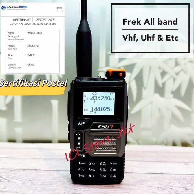 Ht Ksun Dualband Vhf Dan Uhf400 Terbaru 