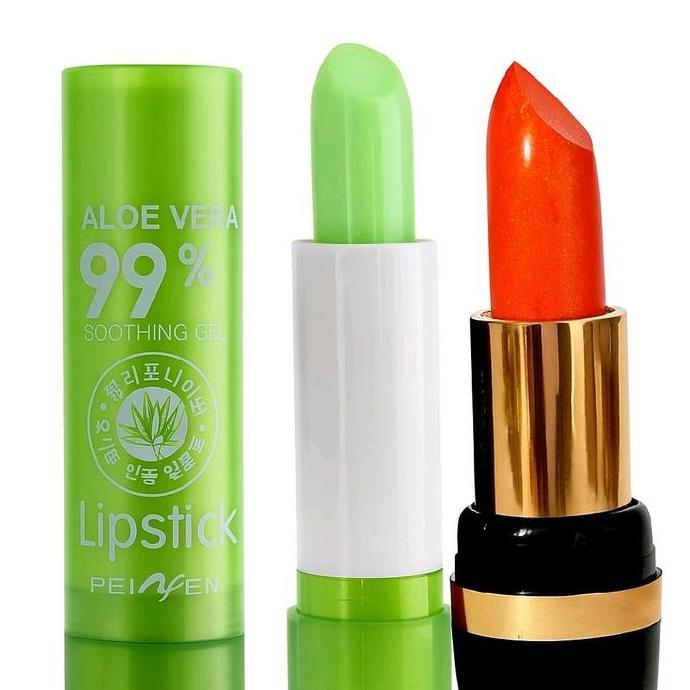 Lbios - Paket Lipstik Dolby 3000 + Lipblam Aloe Vera Iman Koko Dengan 99% Aloe Vera Untuk Perawatan 