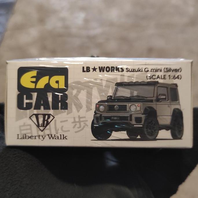ERA CAR 1/64 LB WORKS SUZUKI JIMNY G MINI SILVER