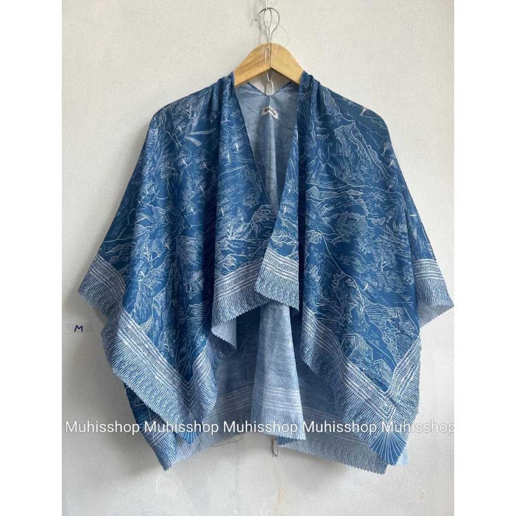 TERBARU Outer Wanita Kekinian Cardigan Panjang | Long Outer Wanita Polos Putih Navy Casual Murah