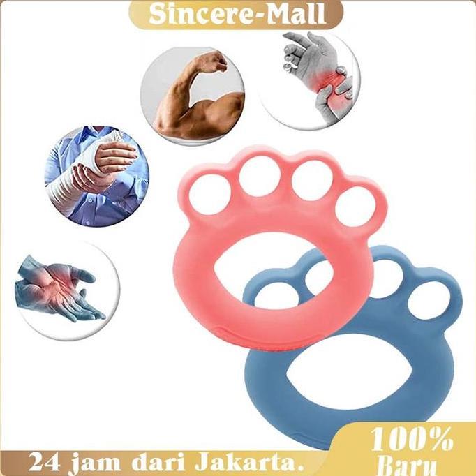 LEXSA Finger Grip Ball / Bola Duri Terapi Tangan / Ergonomic Silicone Design