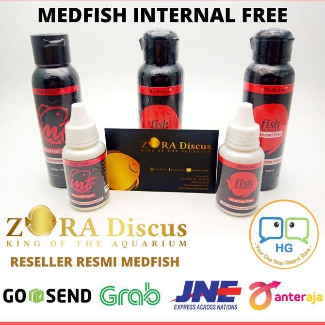 RESELLER RESMI OBAT IKAN MEDFISH INTERNAL FREE PER BOTOL